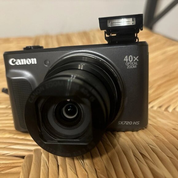 Canon PowerShot SX720 HS 20.3MP Black(Check the description)🚨 - Picture 2 of 10